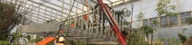 Een stalen brug van 2500 kg